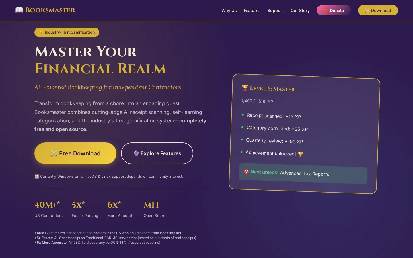 Booksmaster: home page