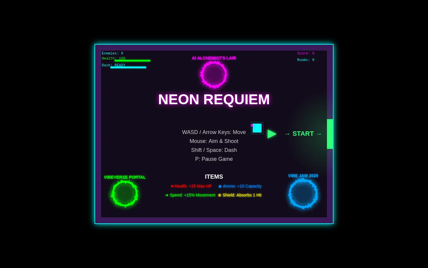 Neon Requiem: second view