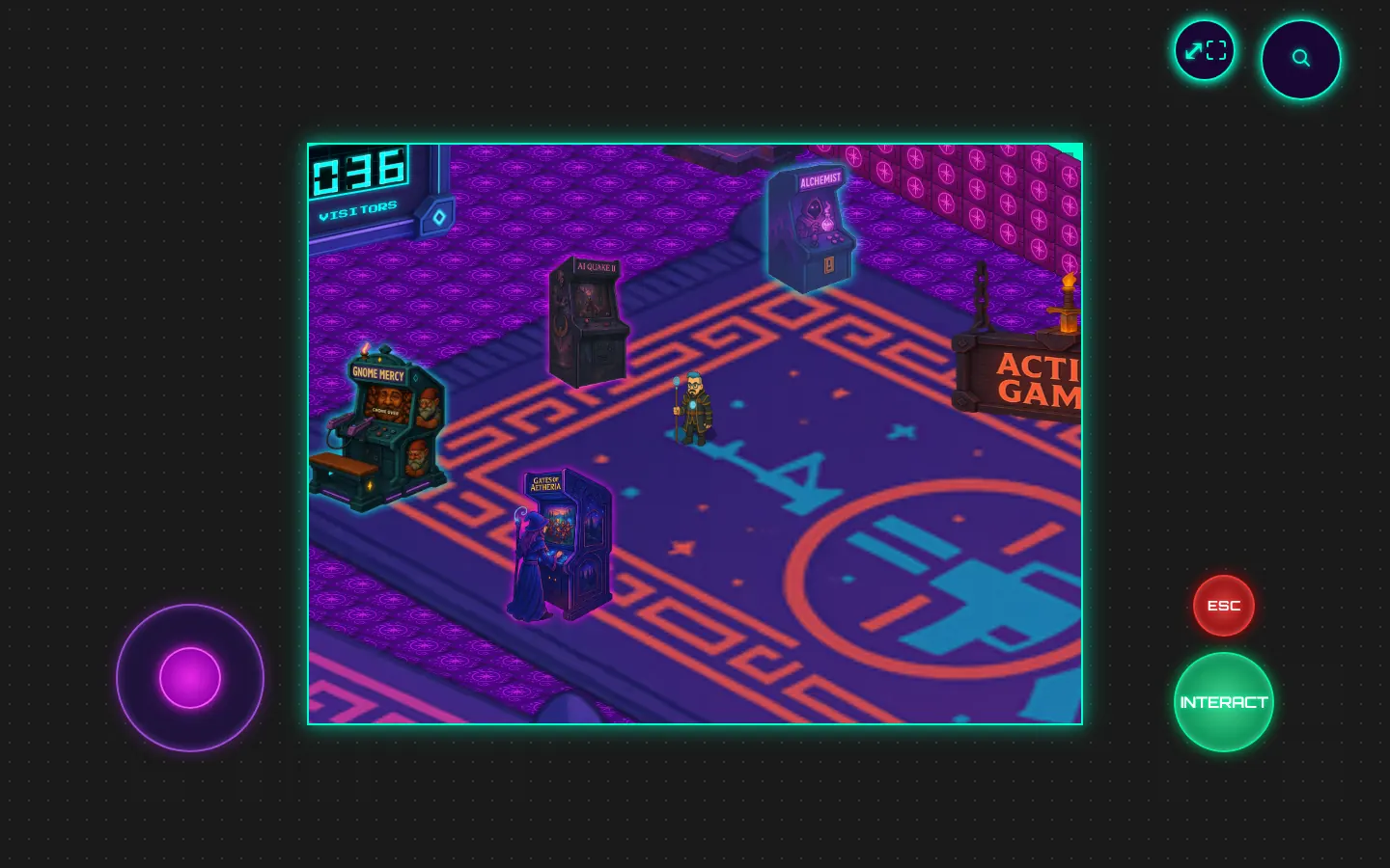 Vibeverse Arcade: second view